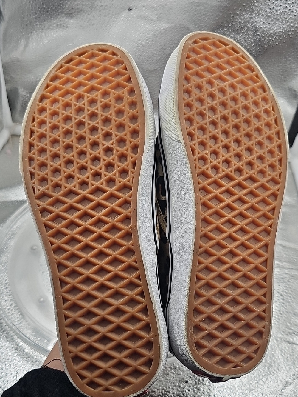 P Cheetah Print Womens Sz 6 Vans - Picture 6 of 6
